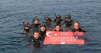 DALGIÇLAR “ÇANAKKALE GEÇİLMEZ” DEDİ