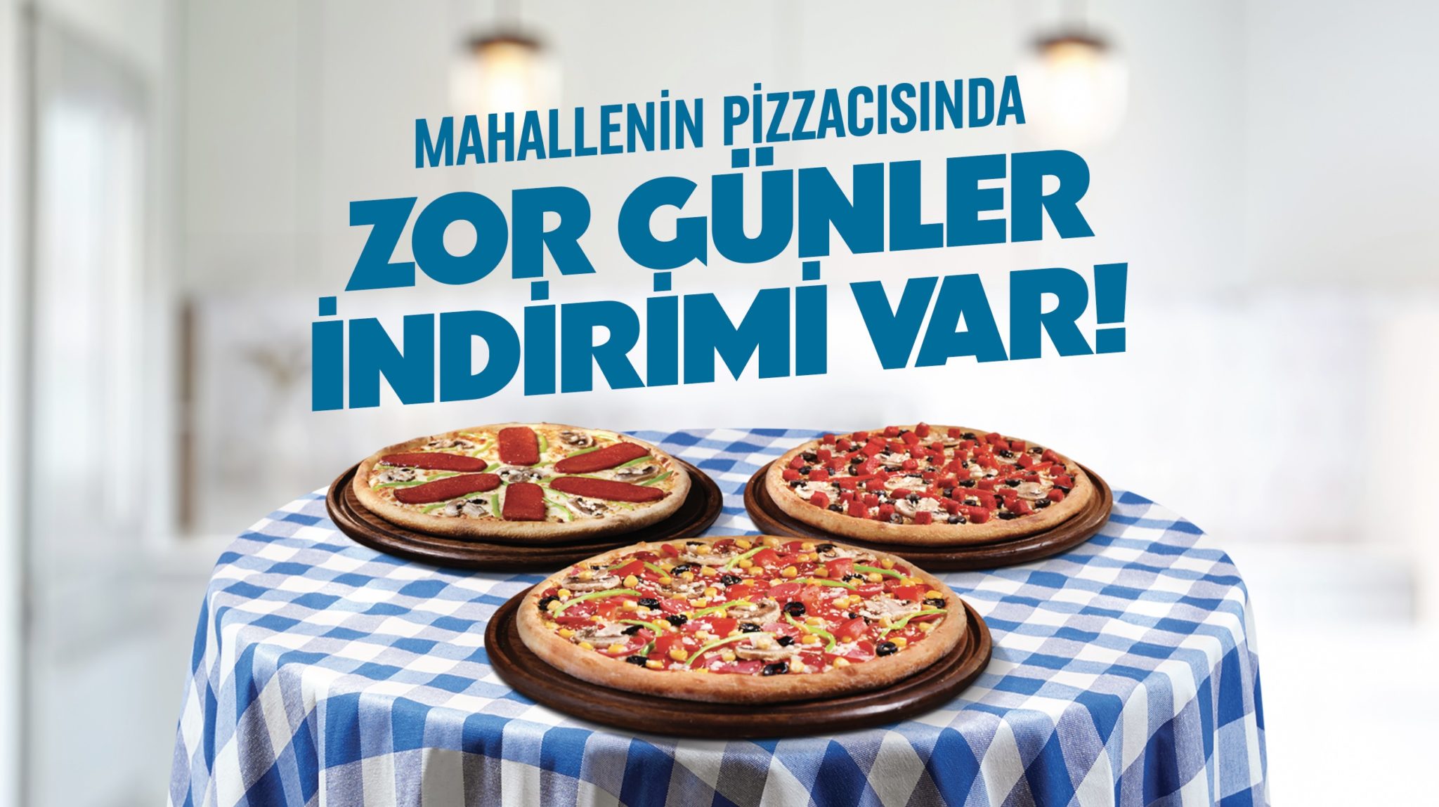 EVDE KALAN PİZZA SEVERLERE BÜYÜK BOY DOMİNO’S İNDİRİMİ